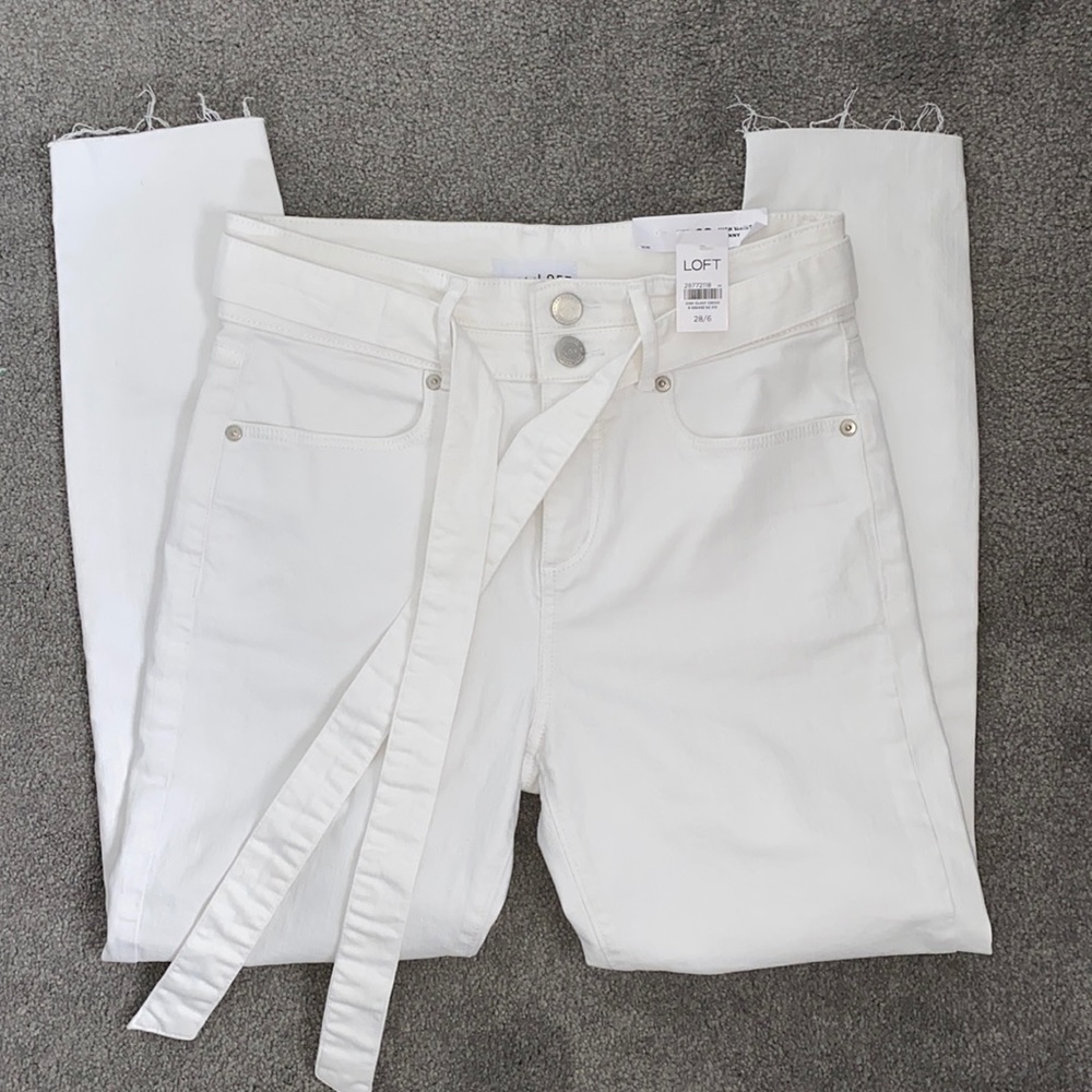 NWT Loft high waist skinny jeans
